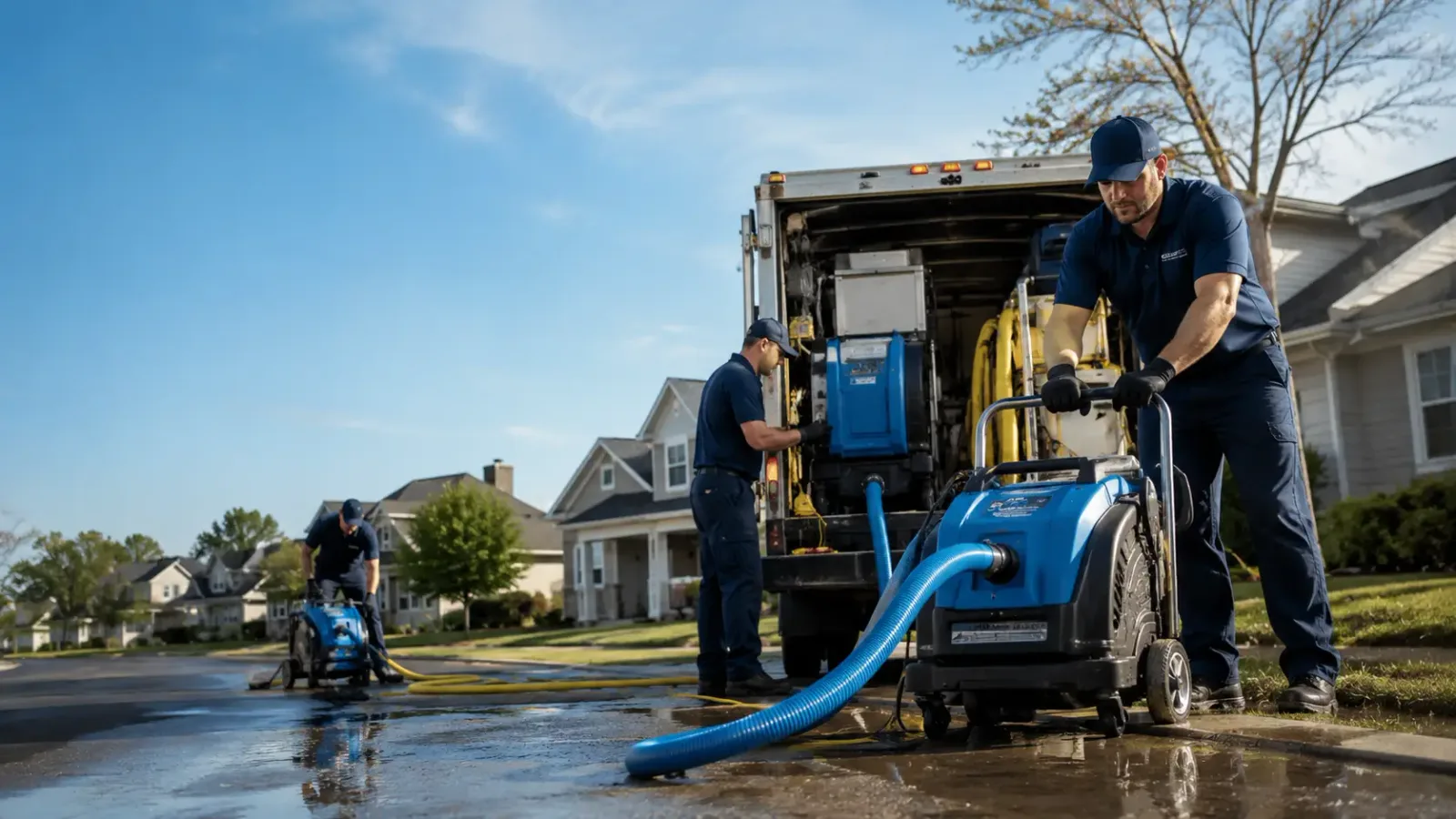 Flood Damage Cleanup in Glen Dale, WV